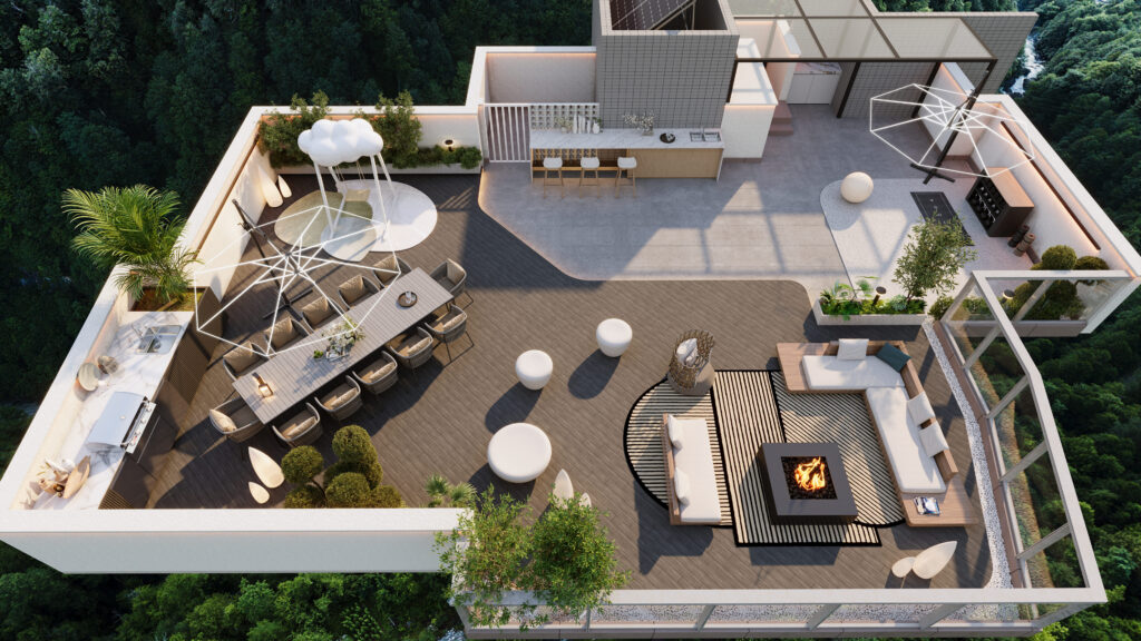 ROOF GARDEN scaled 1 如何以極簡主義室內設計打造寧靜優雅的空間